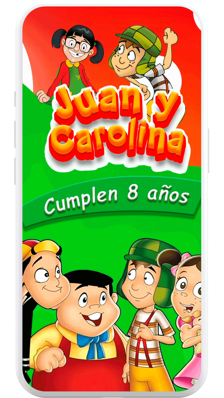 Video invitacion el Chavo del 8